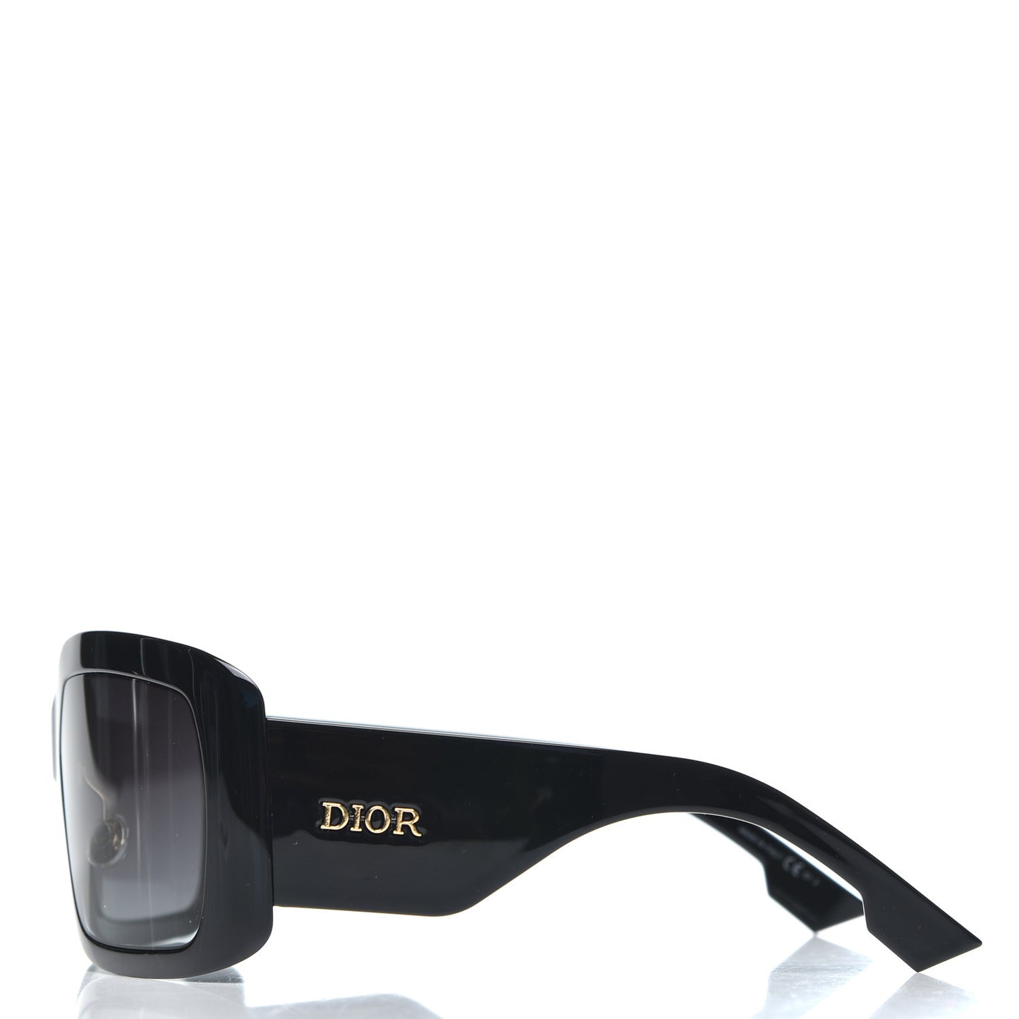 Acetate DiorSo Light 2 Shield Sunglasses Black