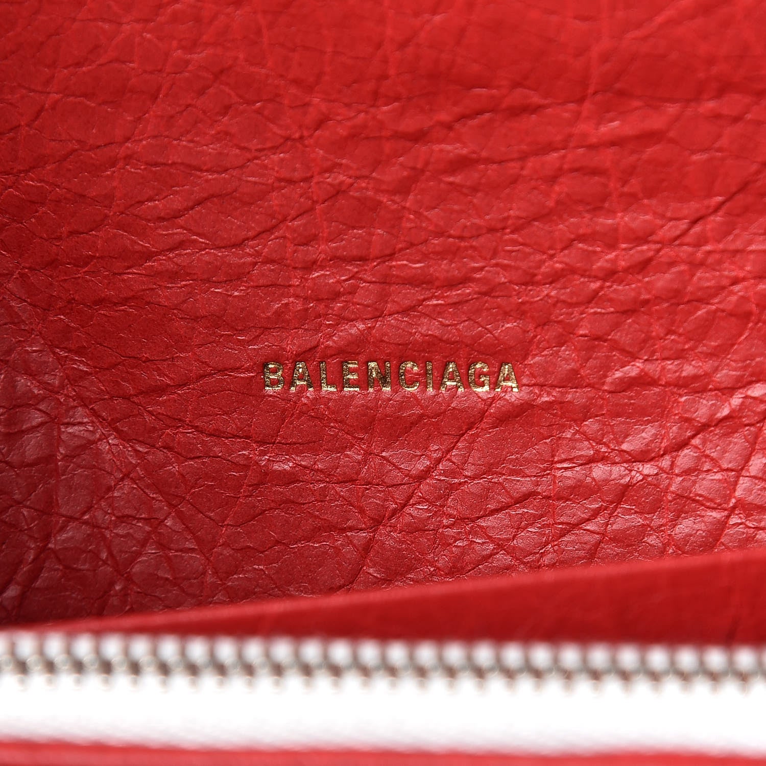 Balenciaga Agneau Arena Multicolore Bazar Money Wallet Bleu White Rouge 6 of 8