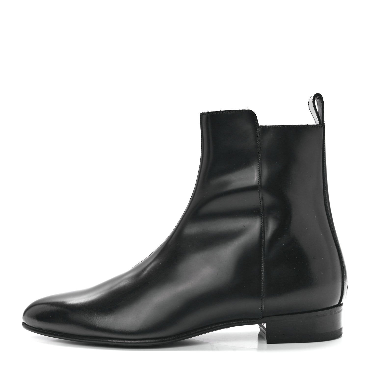 Saint Laurent Calfskin Mens Eli 25 Bootie 44 Black 1 of 8