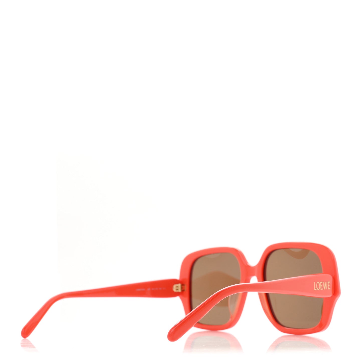 Acetate Square Sunglasses LW40134U Orange