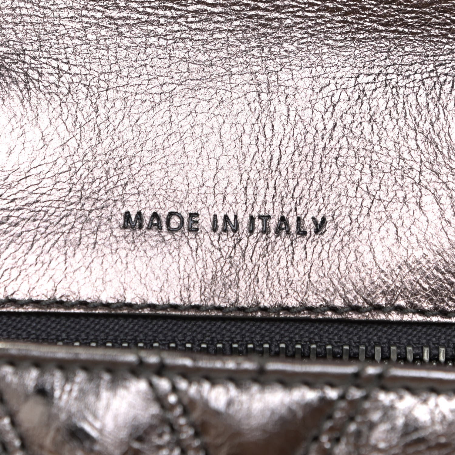 MCM Metallic Calfskin Small Patricia Belt Bag Berlin Silver 6 of 12