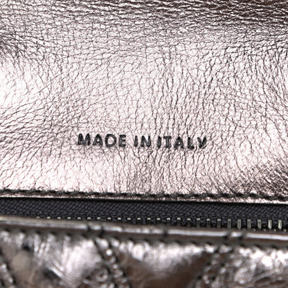 MCM Metallic Calfskin Small Patricia Belt Bag Berlin Silver 6 of 12