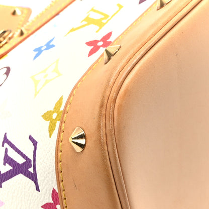 Louis Vuitton Monogram Multicolor Alma White 8 of 11