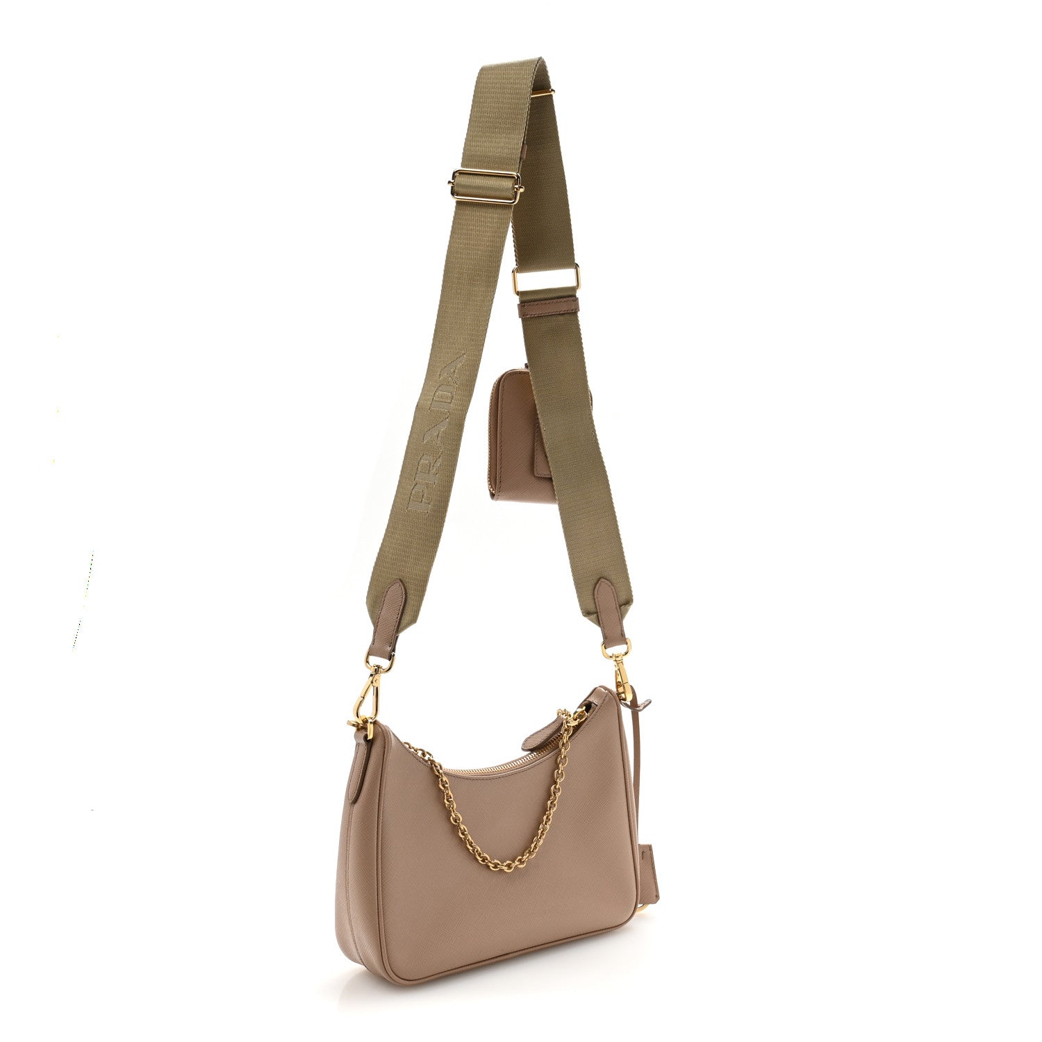 Prada Saffiano Re-Edition 2005 Shoulder Bag Cammeo 3 of 13