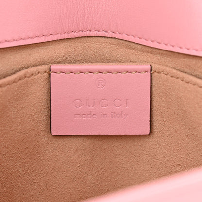 Gucci Calfskin Matelasse Mini GG Marmont Shoulder Bag Wild Rose 6 of 10