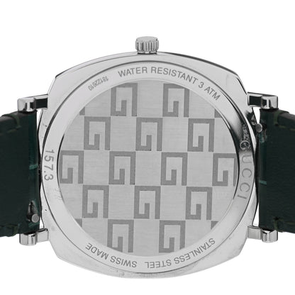 Gucci Stainless Steel Alligator 38mm Grip Quartz Watch Green 4 of 5