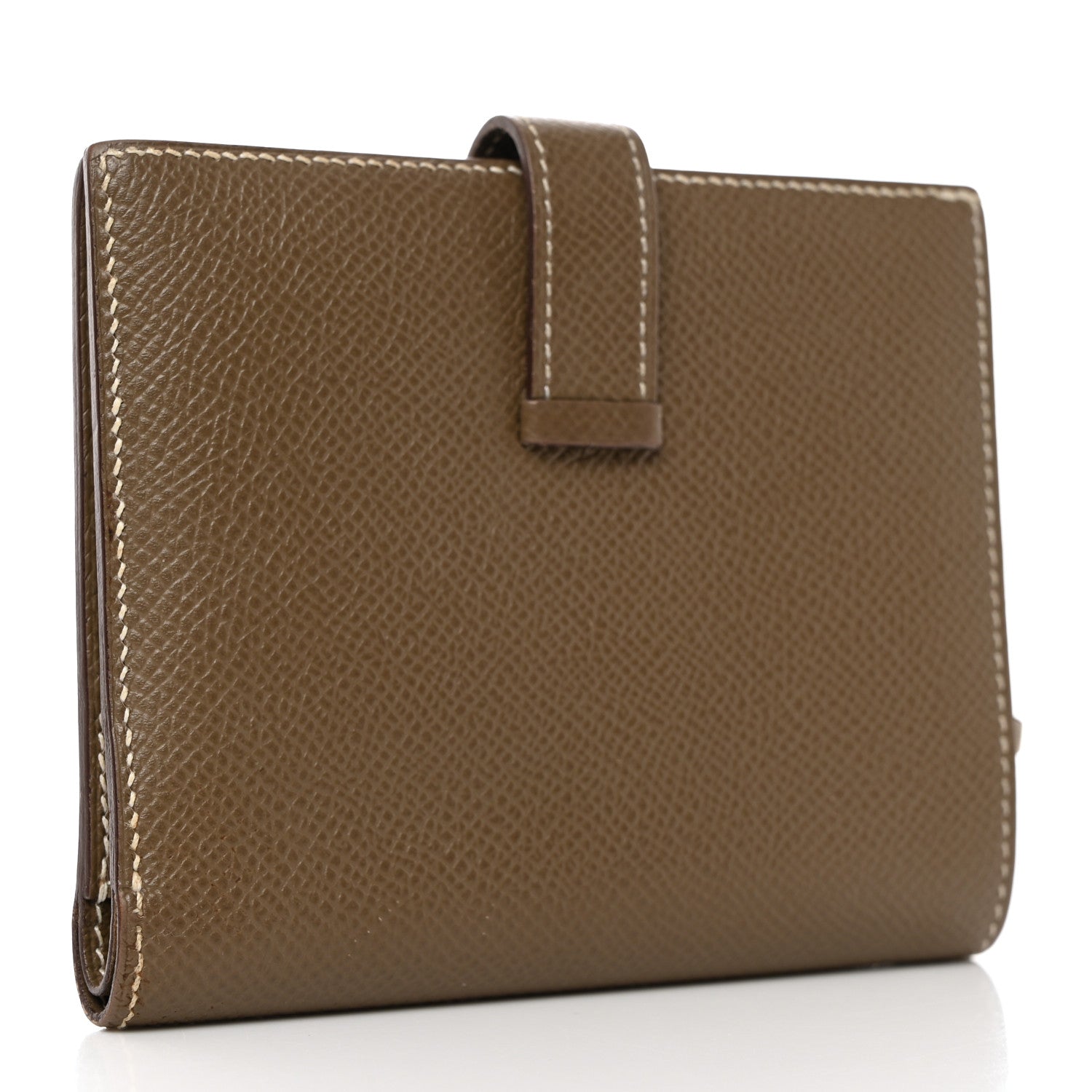 Hermes Epsom Bearn Compact Wallet Etoupe 3 of 7