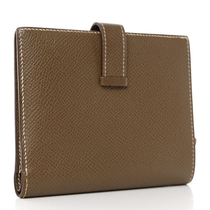 Hermes Epsom Bearn Compact Wallet Etoupe 3 of 7