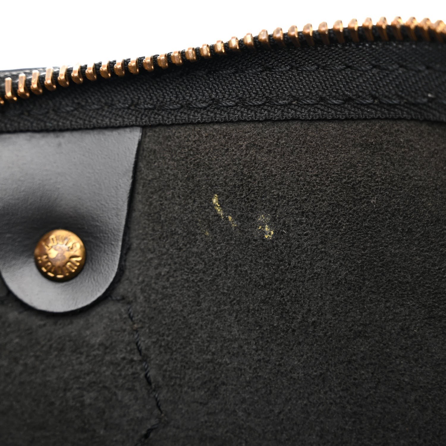 Louis Vuitton Epi Speedy 35 Black 8 of 15