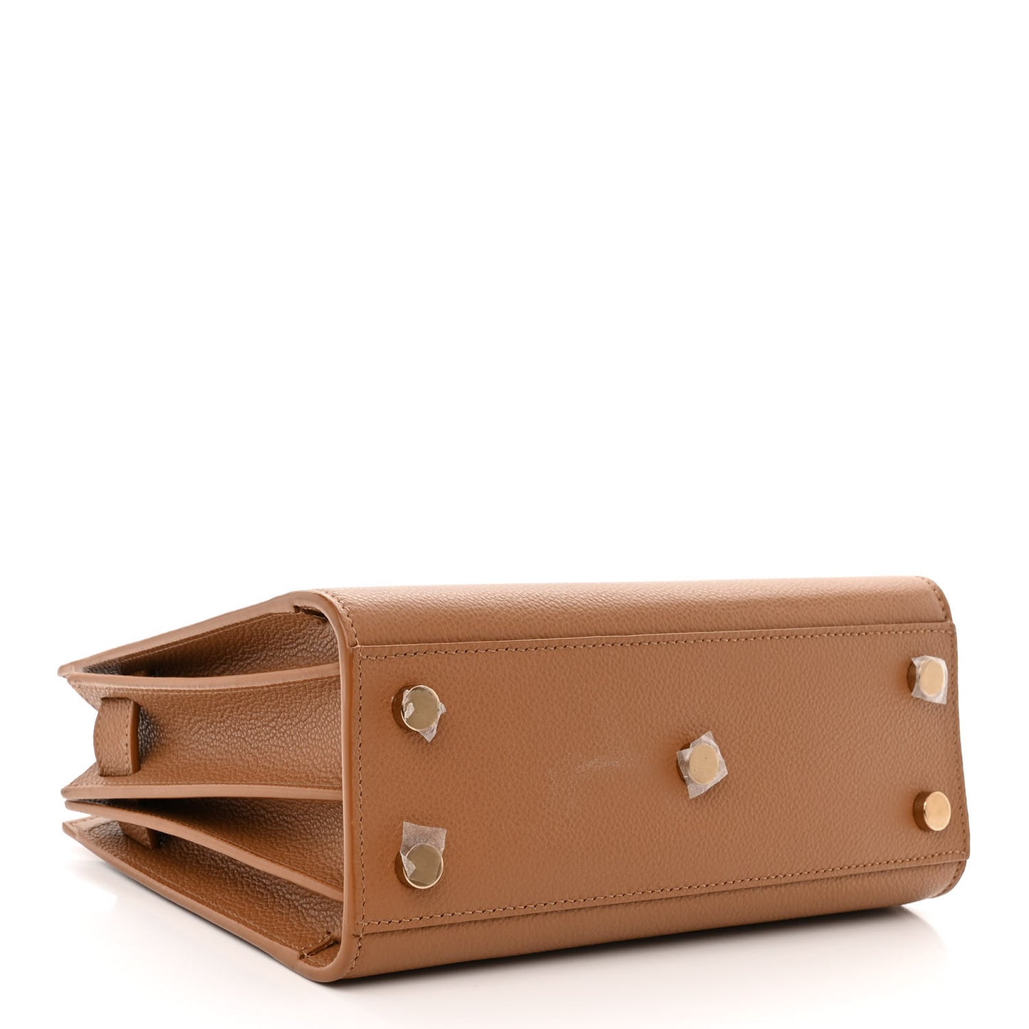 Grained Calfskin Nano Sac De Jour Cinnamon