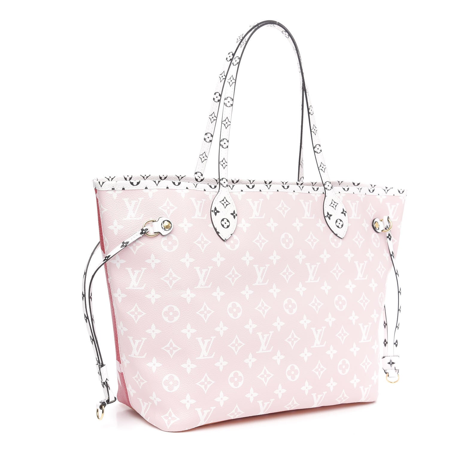 Louis Vuitton Monogram Giant Neverfull MM Rouge 3 of 10