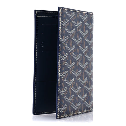 Goyard Goyardine Grenelle Passport Wallet Navy 3 of 7