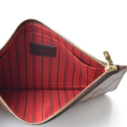 Louis Vuitton Damier Ebene Neverfull MM GM Pochette 5 of 8