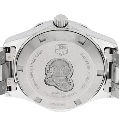 Tag Heuer Stainless Steel Mother of Pearl 32mm Aquaracer Lady Quartz Watch WAF1311 4 of 4