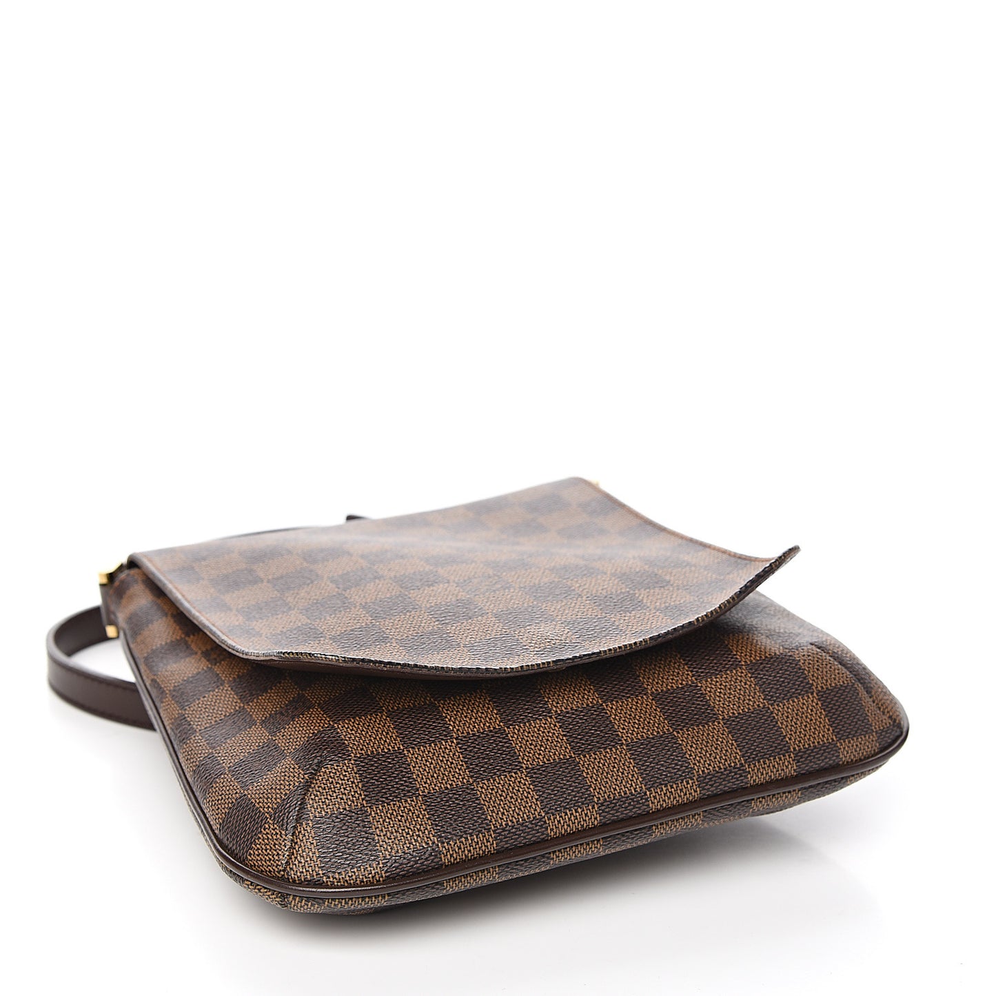 Damier Ebene Musette Salsa Long Strap