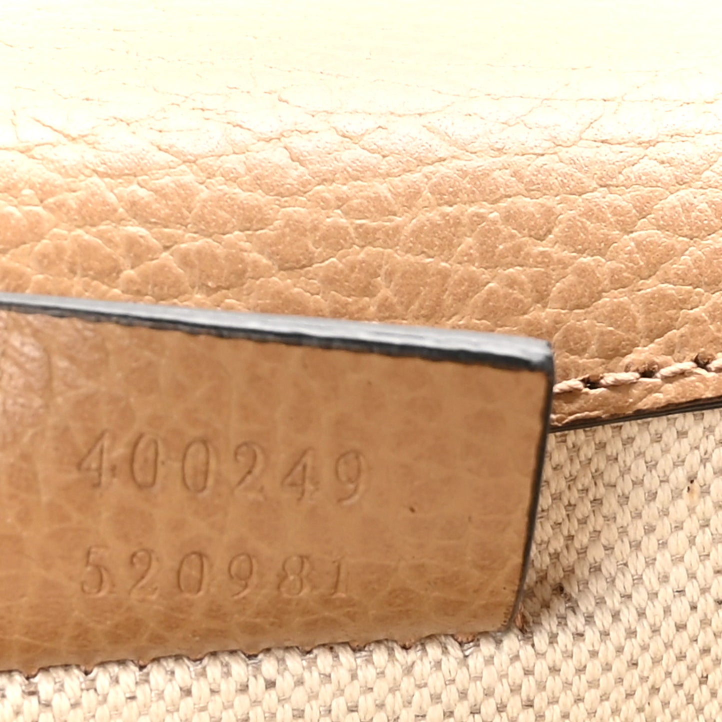 Dollar Calfskin Crystal Small Dionysus Shoulder Bag Natural Tan Black Diamond