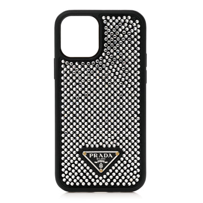 Prada Satin Crystal iPhone 12 Case Cristal 1 of 4