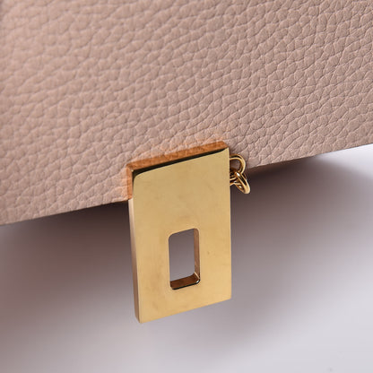 Chloe Grained Goatskin Drew Shoulder Bag Biscotti Beige 15 of 19