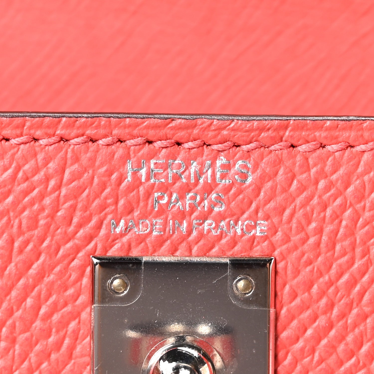 Hermes Epsom Kelly Sellier 25 Rose Jaipur 6 of 11