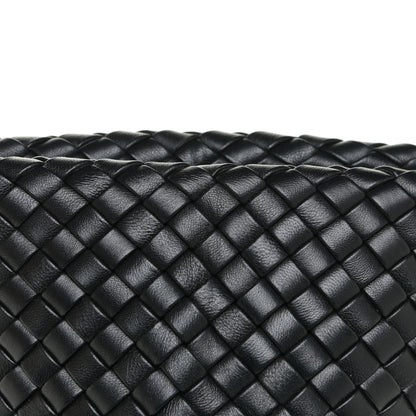 Bottega Veneta Nappa Intrecciato Crisscross Clutch Black 7 of 9