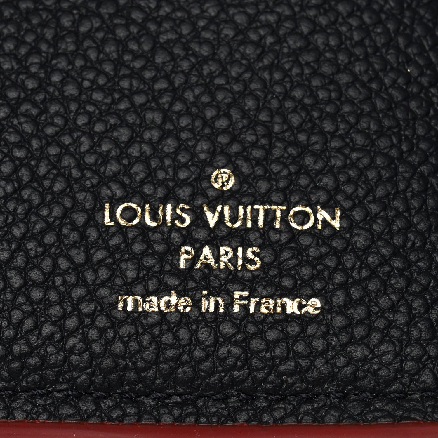 Louis Vuitton Empreinte Zoe Wallet Marine Rouge 6 of 9