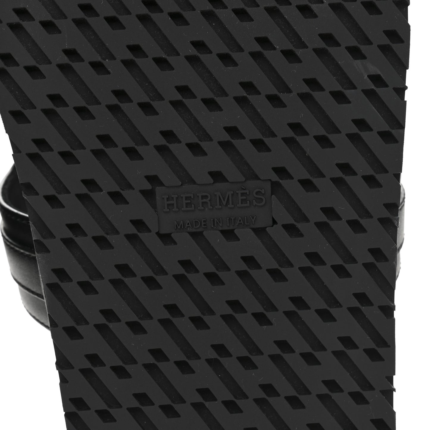 Calfskin Womens Empire Sandals 37.5 Black