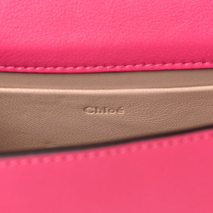 Chloe Calfskin Small Nile Bracelet Minaudiere Bag Fuchsia Rose 6 of 11