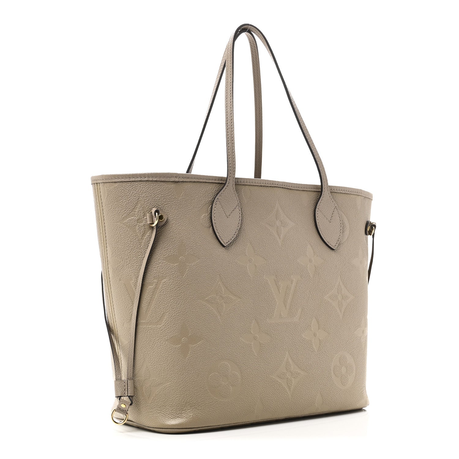 Louis Vuitton Empreinte Monogram Giant Neverfull MM Tourterelle 2 of 9