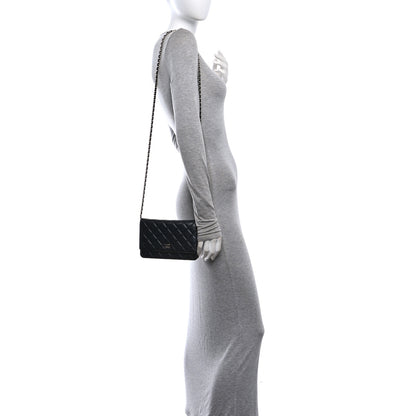 Chanel Lambskin Quilted Wallet On Chain WOC Black 2 of 11