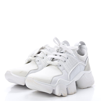 Givenchy Neoprene Suede Mesh Baisse Jaw Low Sneakers 36.5 White 3 of 9