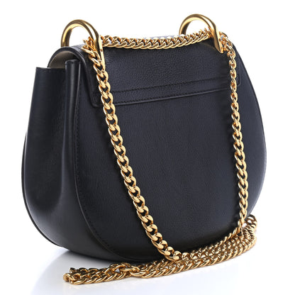 Chloe Grained Lambskin Drew Shoulder Bag Black 2 of 4
