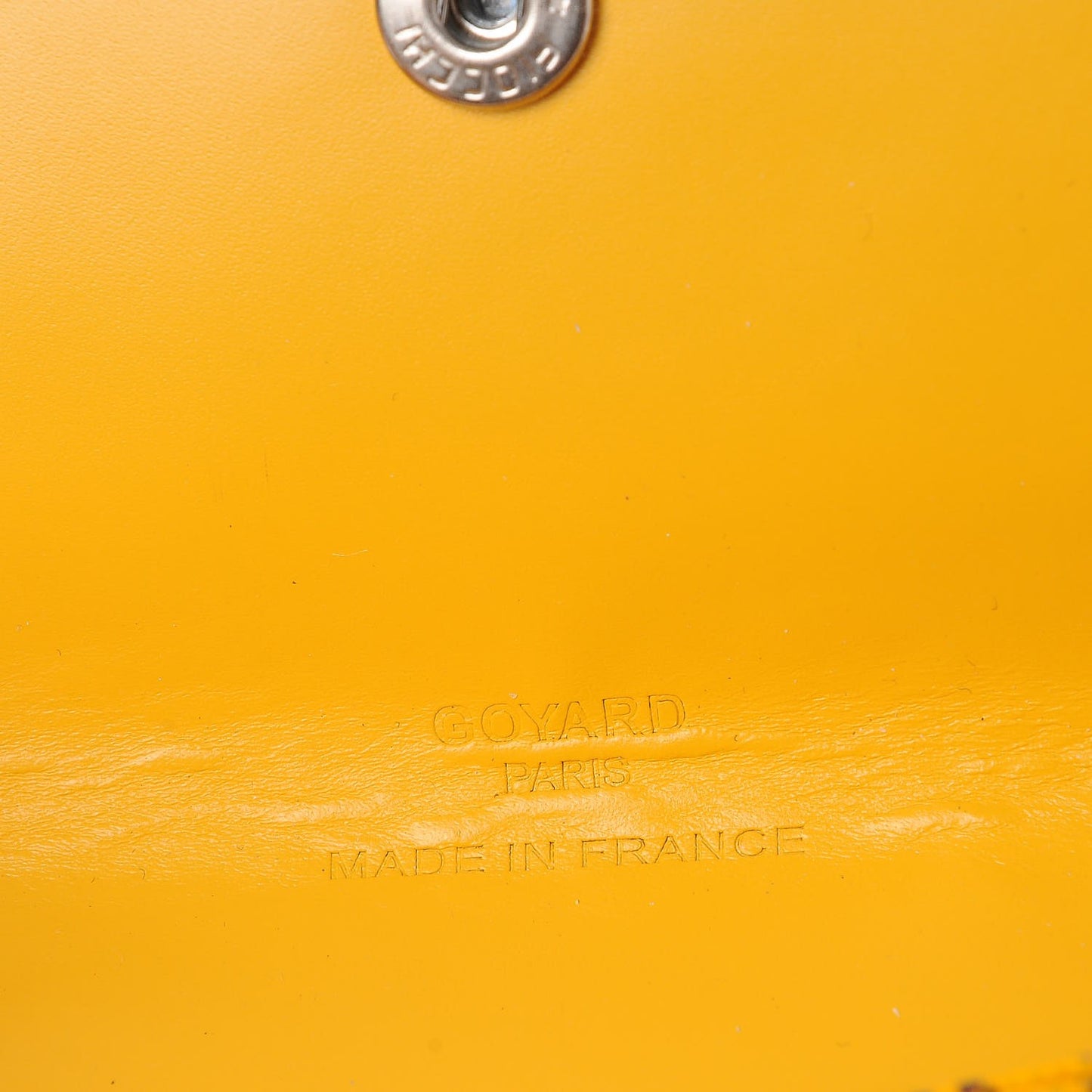 Goyardine Saint Louis PM Yellow