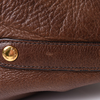 Prada Cervo Antik Front Pocket Hobo Cacao 14 of 14