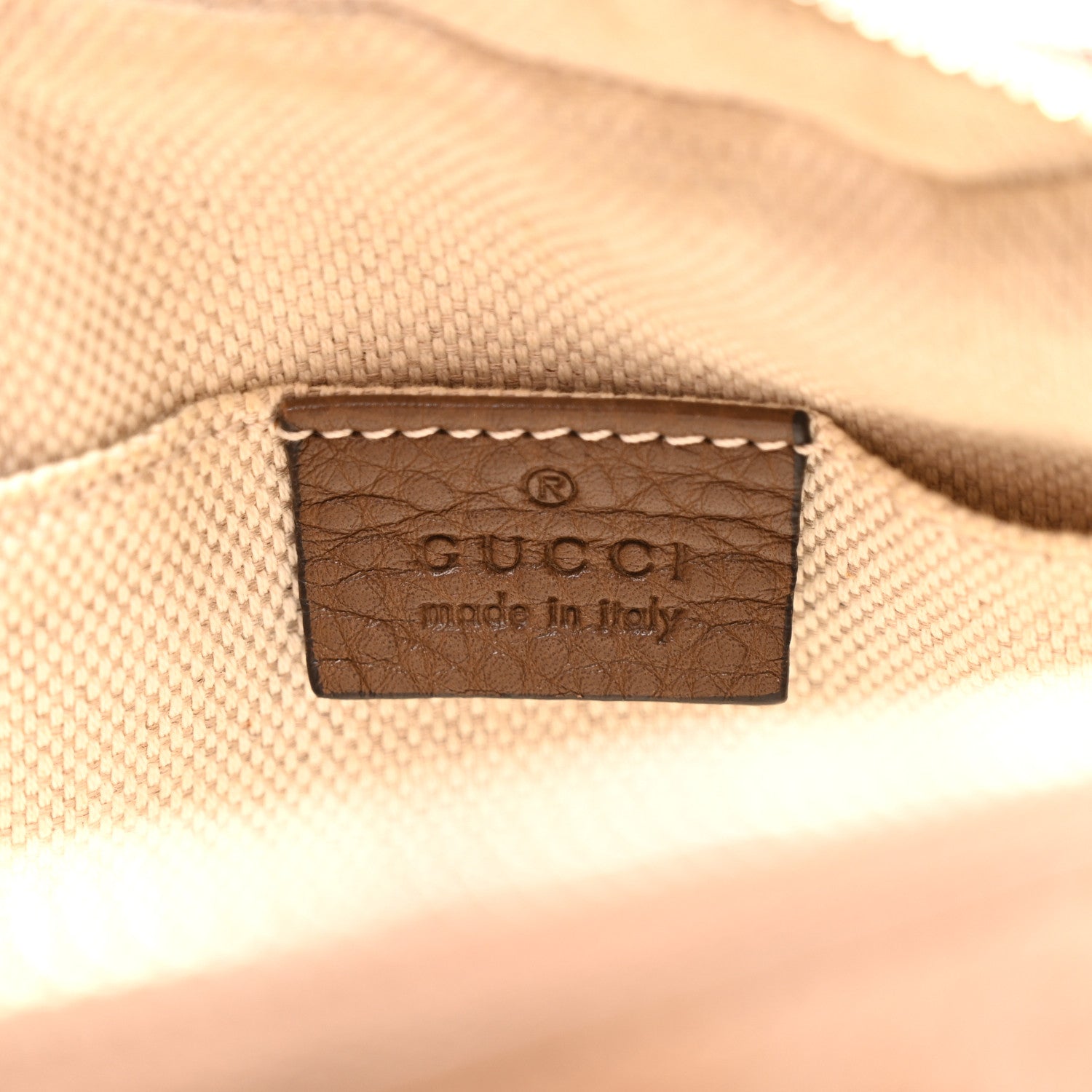 Gucci Pebbled Calfskin Small Soho Disco Bag Cuir 6 of 10