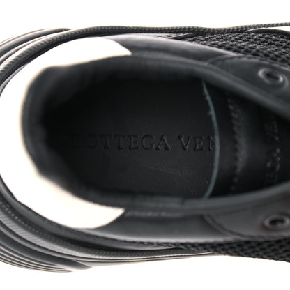 Bottega Veneta Calfskin Technical Mesh Speedster Sneakers 39 Black 7 of 7