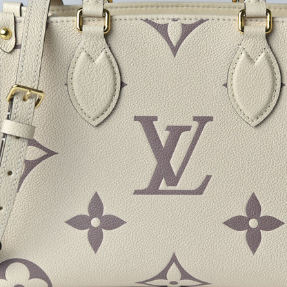 Louis Vuitton Empreinte Monogram Giant Onthego PM Creme Bois De Rose 10 of 10