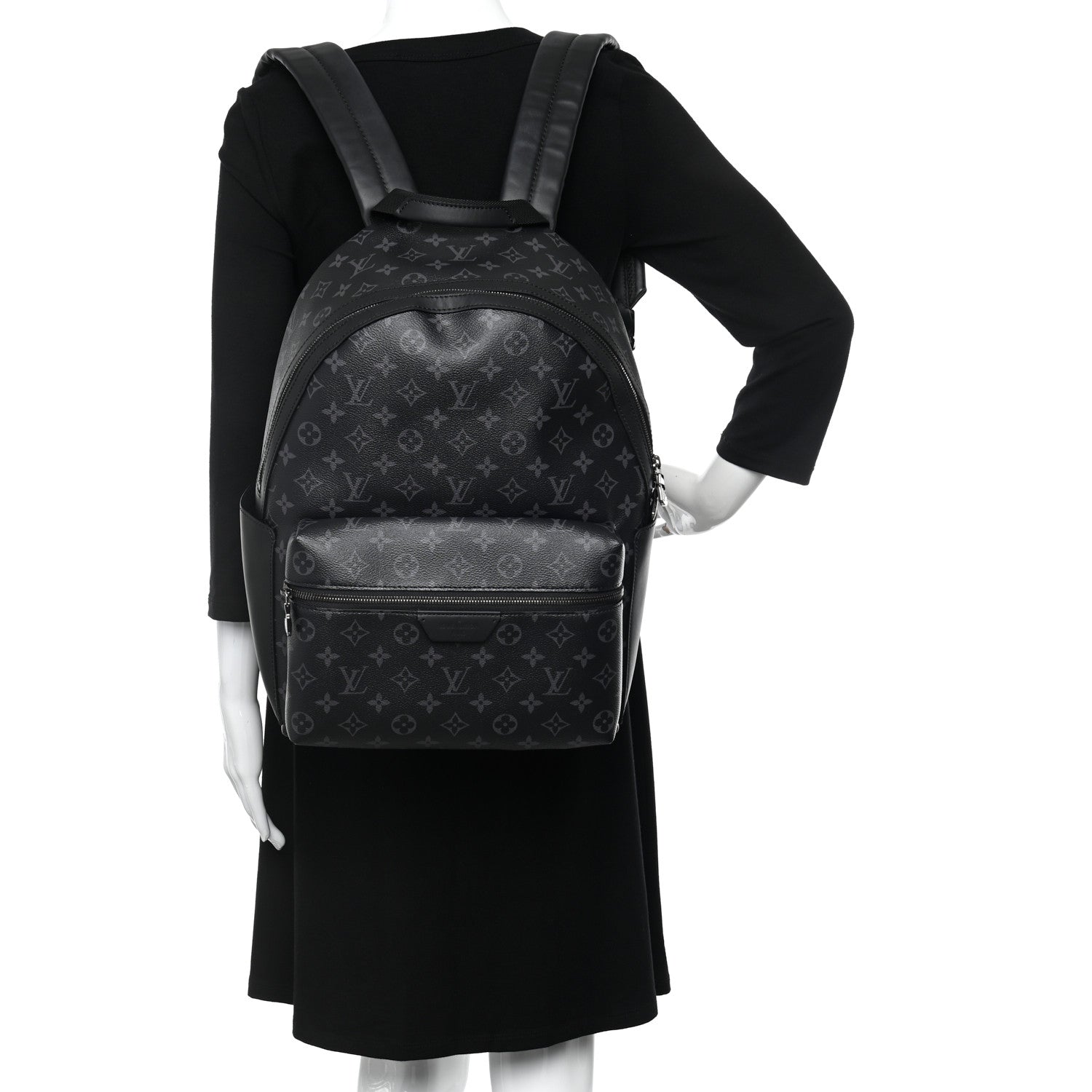 Louis Vuitton Monogram Eclipse Discovery Backpack PM NM 2 of 9
