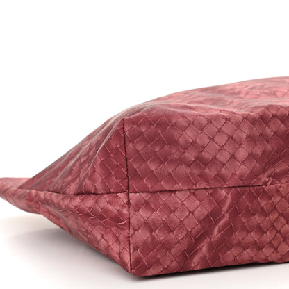 Bottega Veneta Nylon Large Intrecciolusion Tote Corallo 9 of 10