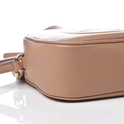 Gucci Pebbled Calfskin Small Soho Disco Bag Rose Beige 7 of 9