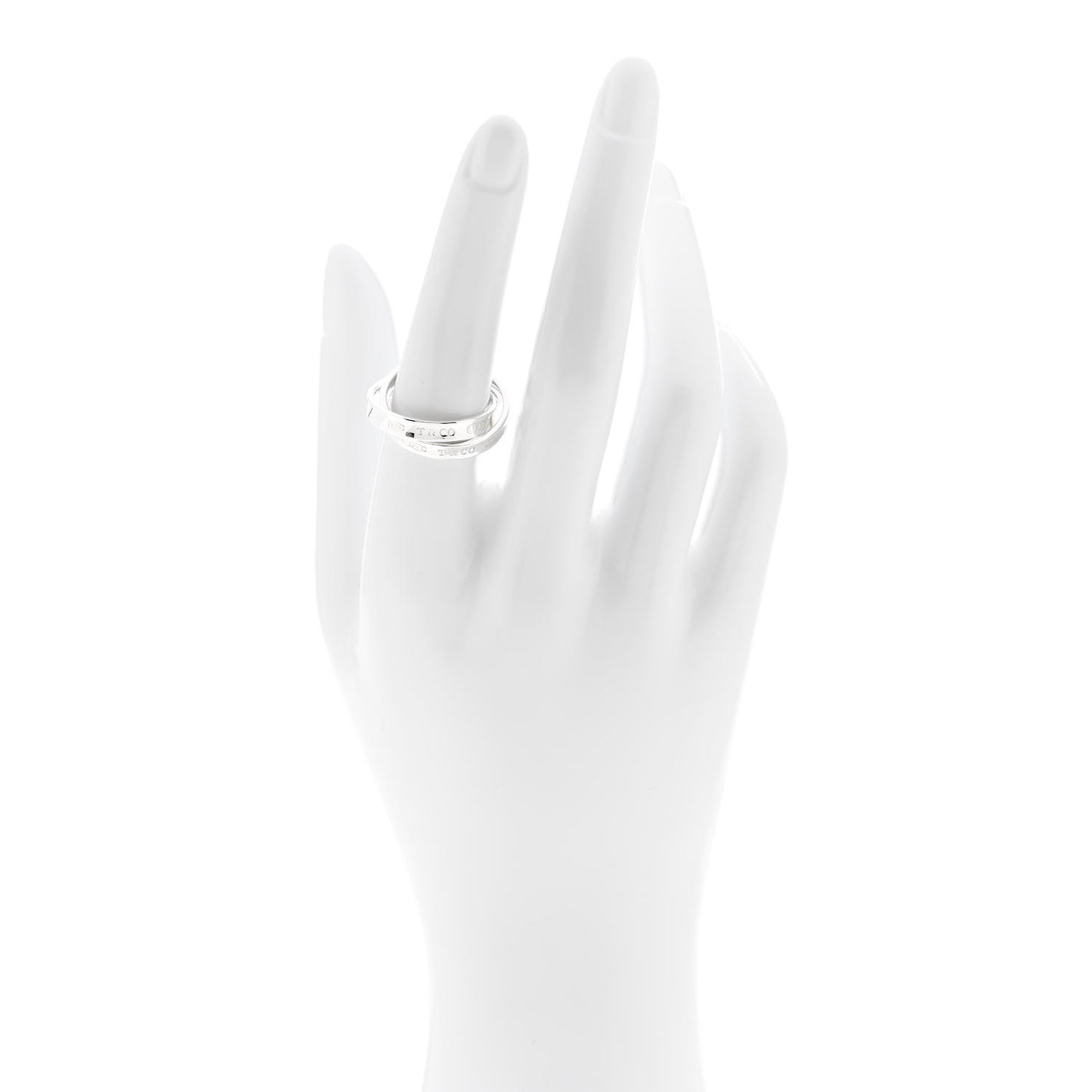 Sterling Silver 1837 Interlocking Circles Ring 54 7