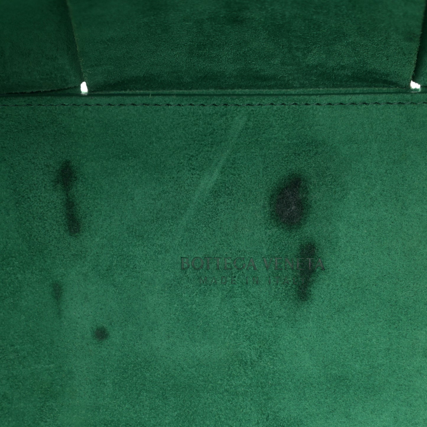Nappa Maxi Intrecciato Small Arco Tote Racing Green