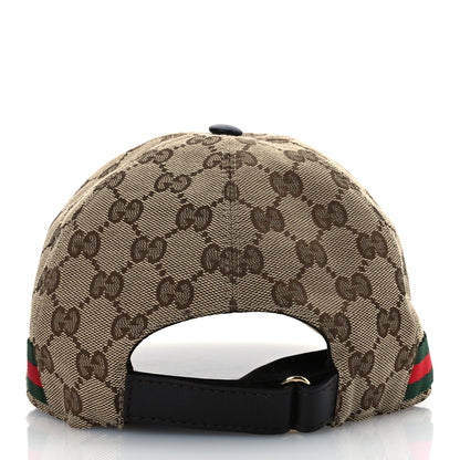 Gucci Monogram Web Baseball Hat M Beige Cocoa 6 of 12