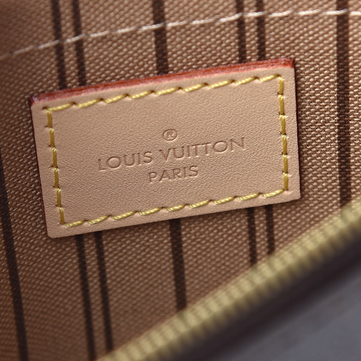 Louis Vuitton Monogram Neverfull MM GM Pochette 6 of 8