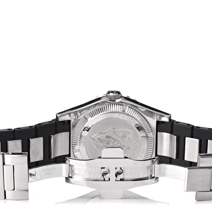 Gucci Stainless Steel Rubber 44mm Pantheon Automatic Watch Red 5 of 7