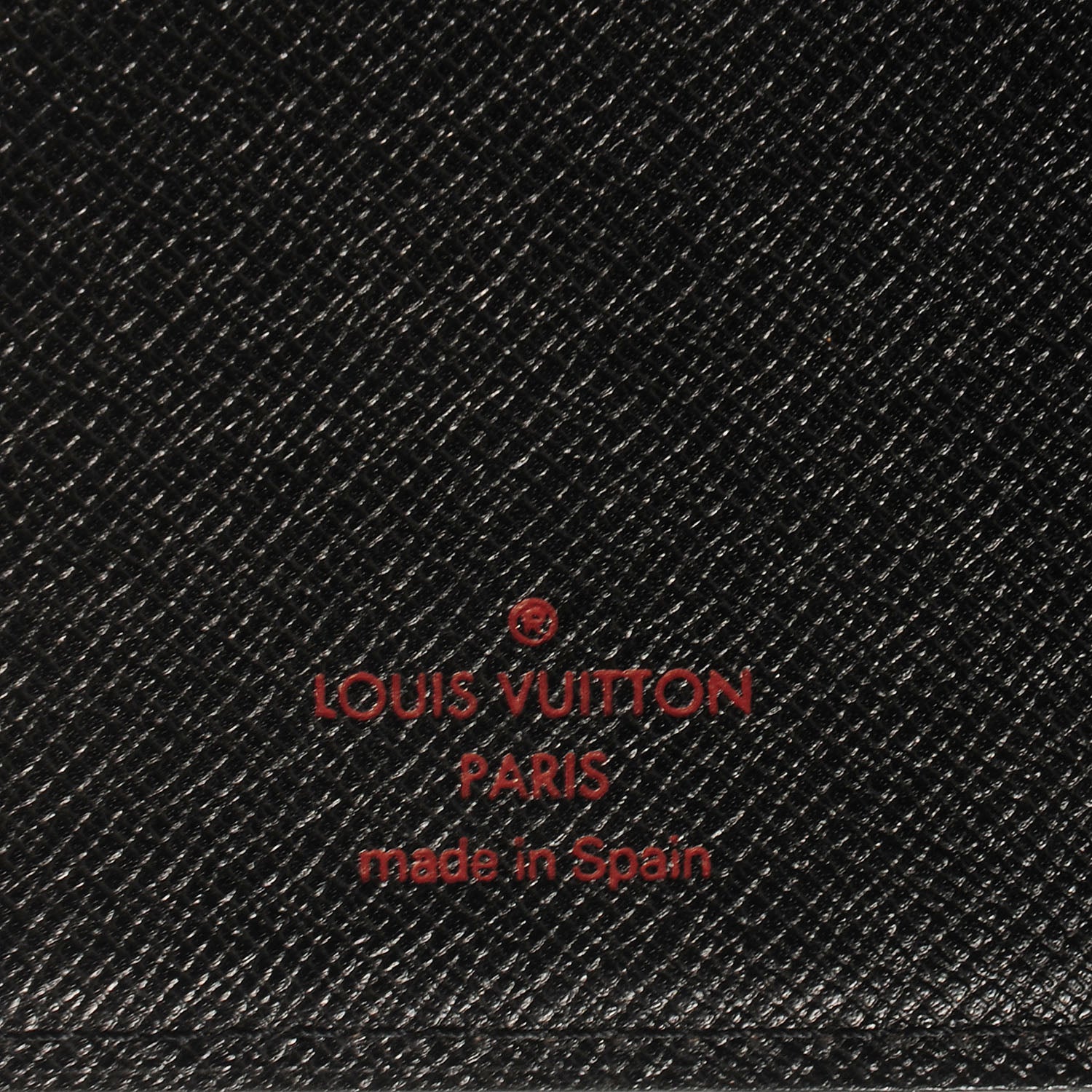 Louis Vuitton Epi Small Ring Agenda Black 6 of 7