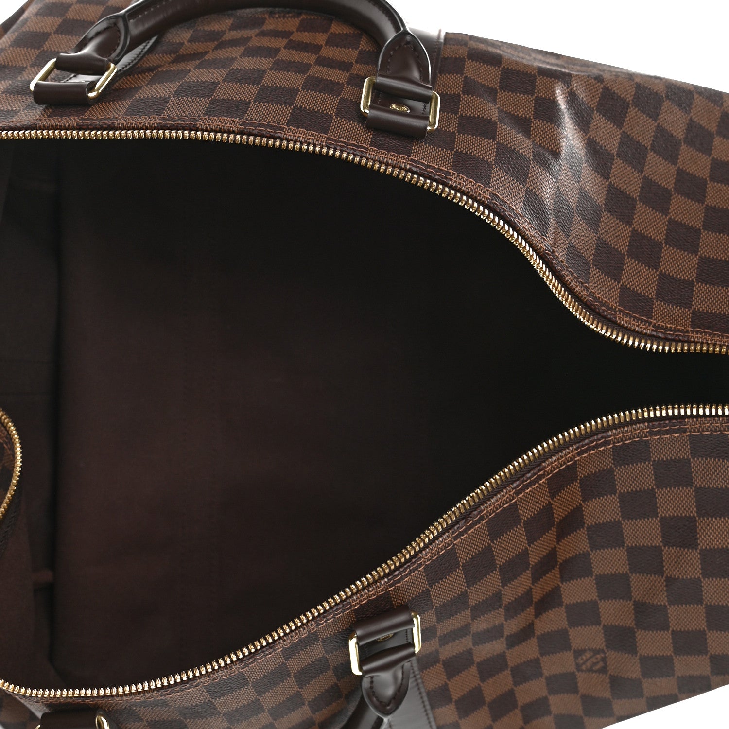 Louis Vuitton Damier Ebene Keepall Bandouliere 55 5 of 10