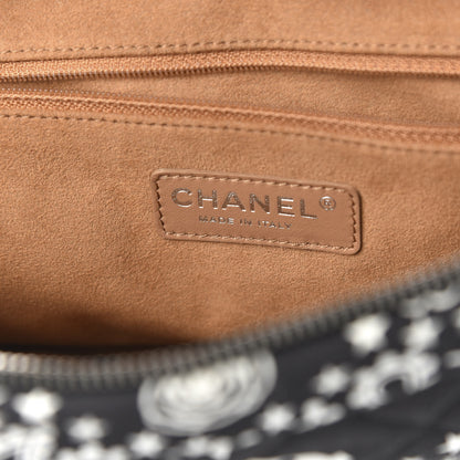 Chanel Cotton Quilted Paris Dallas Medium Bandana Flap Blue 8 of 10