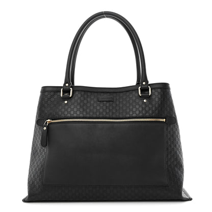 Gucci Soft Microguccissima Large Tote Black 1 of 10