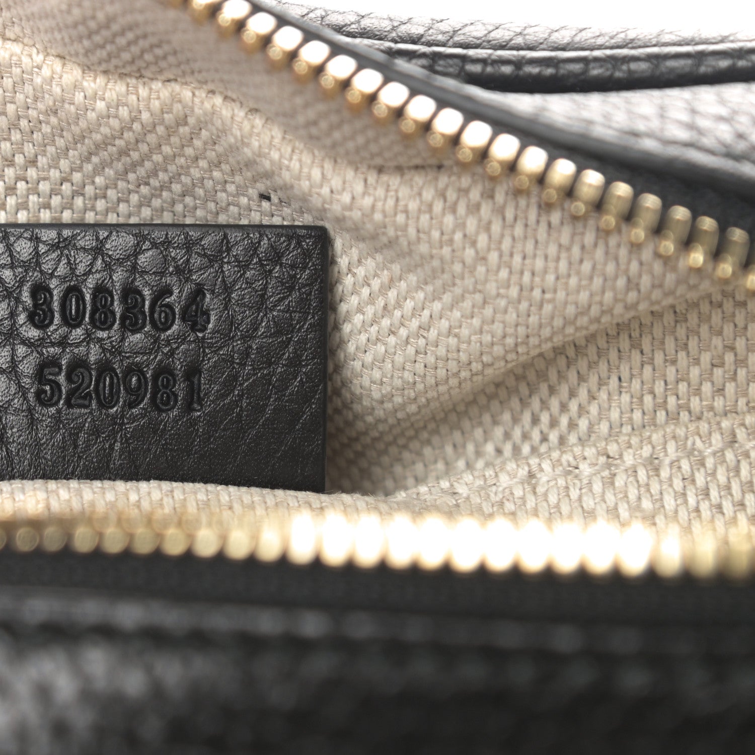 Gucci Pebbled Calfskin Small Soho Disco Bag Black 7 of 11