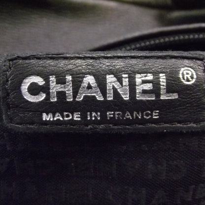 Chanel Deerskin Stitched Bowler Black 9 of 12